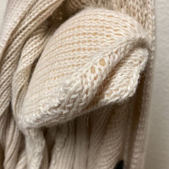 Vintage Yana Alpaca Pleated Cardigan XL - Picture 6 of 7